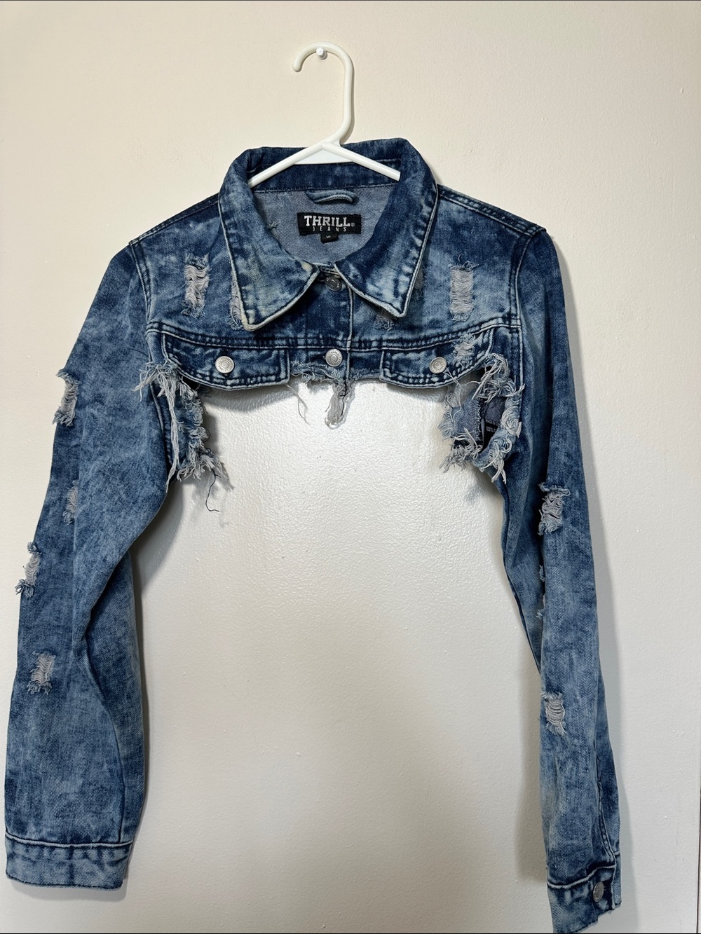 Thrill Denim Jacket in Blue